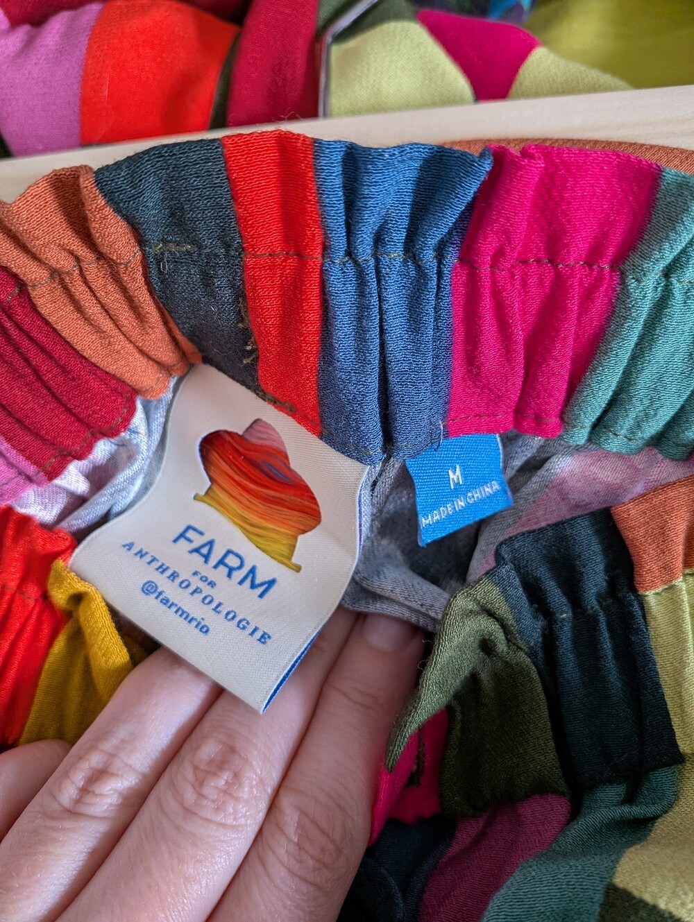 Farm Rio Colorblock Pants - Picture 5 of 5